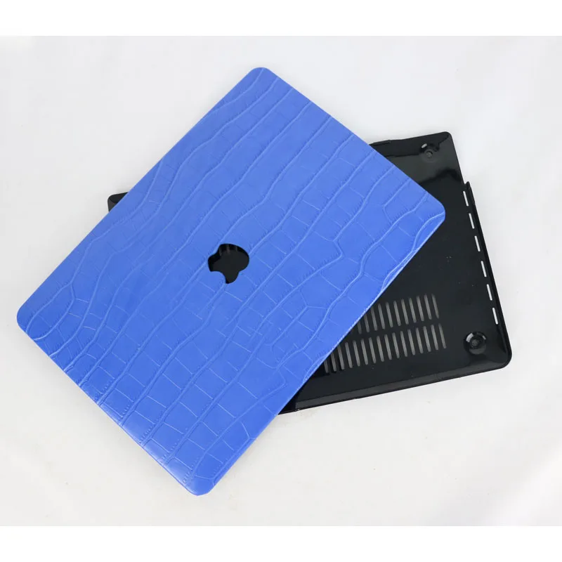 Роскошный тисненый чехол из крокодиловой кожи для Macbook Air Retina Pro кожаный 13 3 дюйма