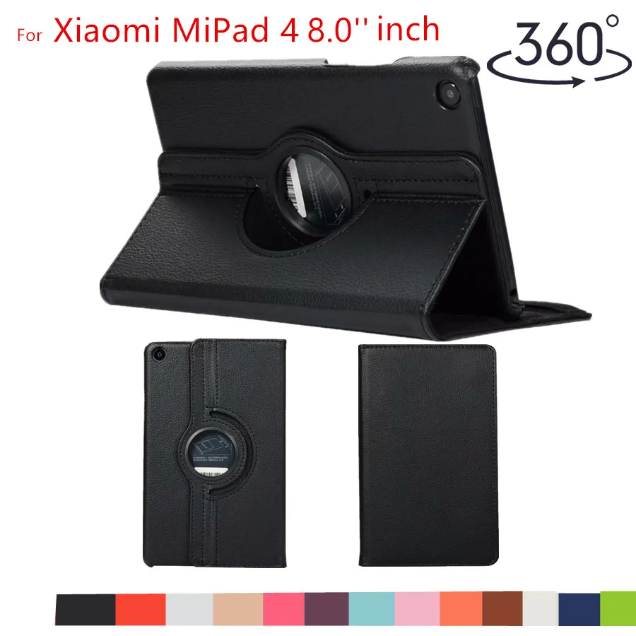 Кожаный чехол для Xiaomi Mi Pad 4 MiPad4 8 дюймов планшета подставка xiaomi Pad4 Mipad 0 два