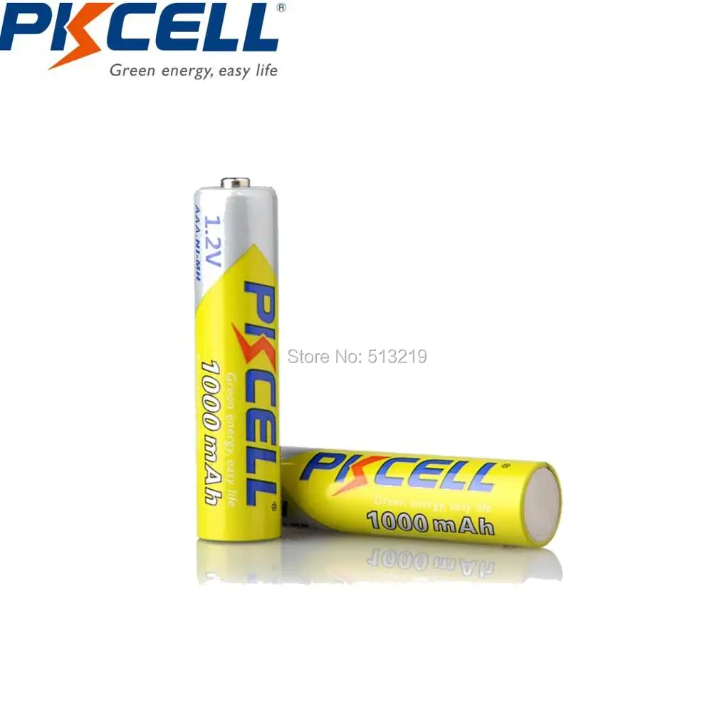 Аккумуляторы PKCELL NIMH AAA 1000 мА ч 1 2 В 3 А 12 шт.|battery rechargeable|battery aaaa battery |