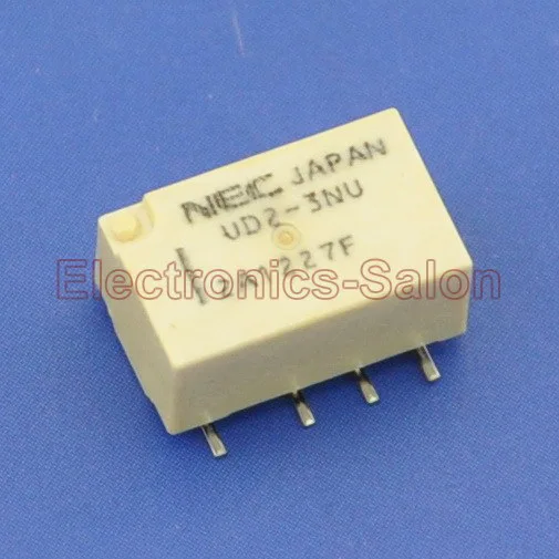 (2 шт./лот) UD2-3NU SMD Сигнальное реле постоянного тока 3V ультра-миниатюрный без