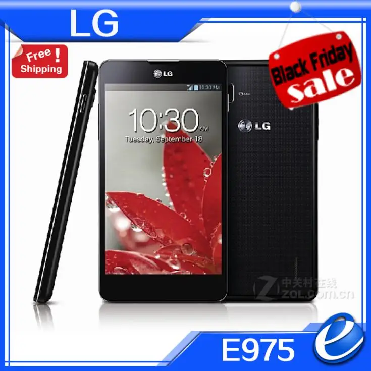 LG Optimus g e975 разблокированный мобильный телефон европейской версии GSM 3g 4G Android 4," 13 МП 32 Гб четырехъядерный wifi gps мобильный телефон