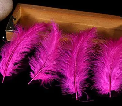 Natural Turkey Feathers Plumes 4-6 Inches10-15cm Multicolor Chicken Marabou Feather DIY Craft Wedding Jewelry Decoration 50pcs