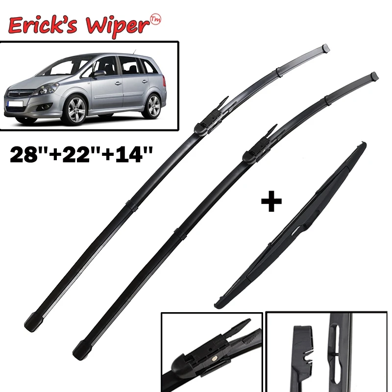 Щетки стеклоочистителя Erick для Vauxhall/Opel Zafira B 2005-2011 лобовое стекло 2"+ 22"+ 14"
