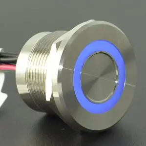 Высокое время работы IP68 316L нержавеющая сталь водонепроницаемый RGB 3 цвета пьезо кнопочный переключатель(22 мм, PS223P10YSS1RGB24T, Rohs, CE