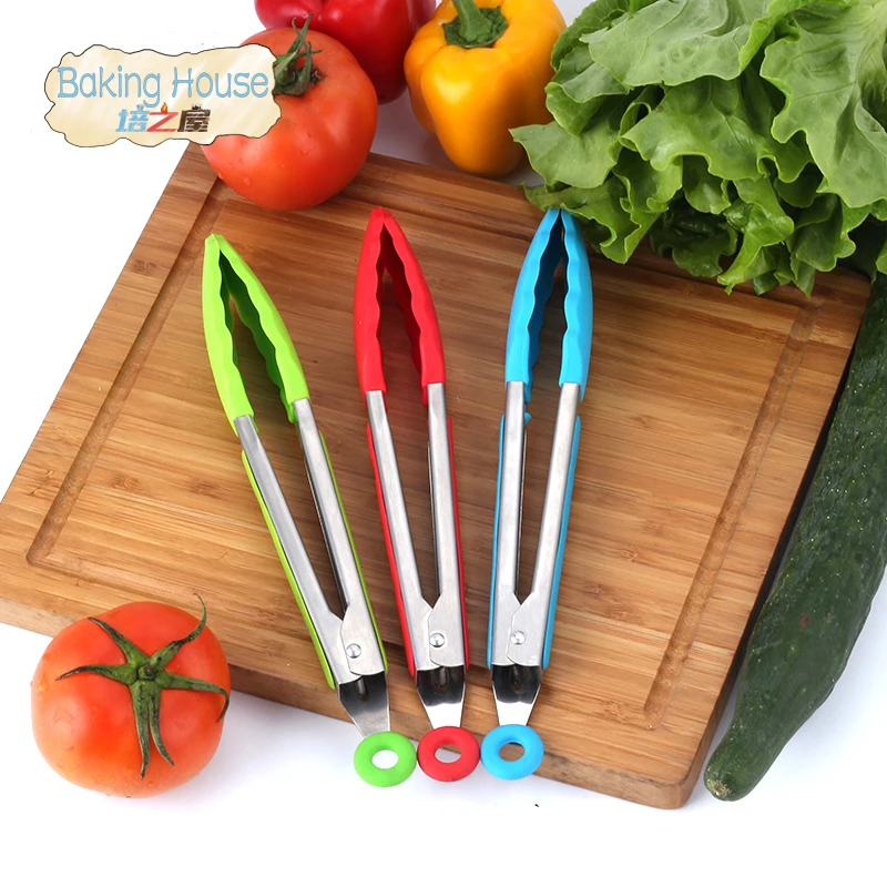 9 дюймов на выбор Многофункциональный силиконовый зажим для хлеба щипцы