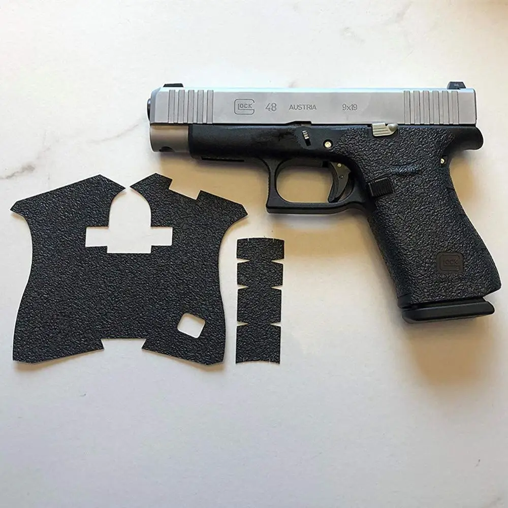 Клейкая лента для пистолета Glock 43 43X 48 резиновая текстура на заказ нескользящая |