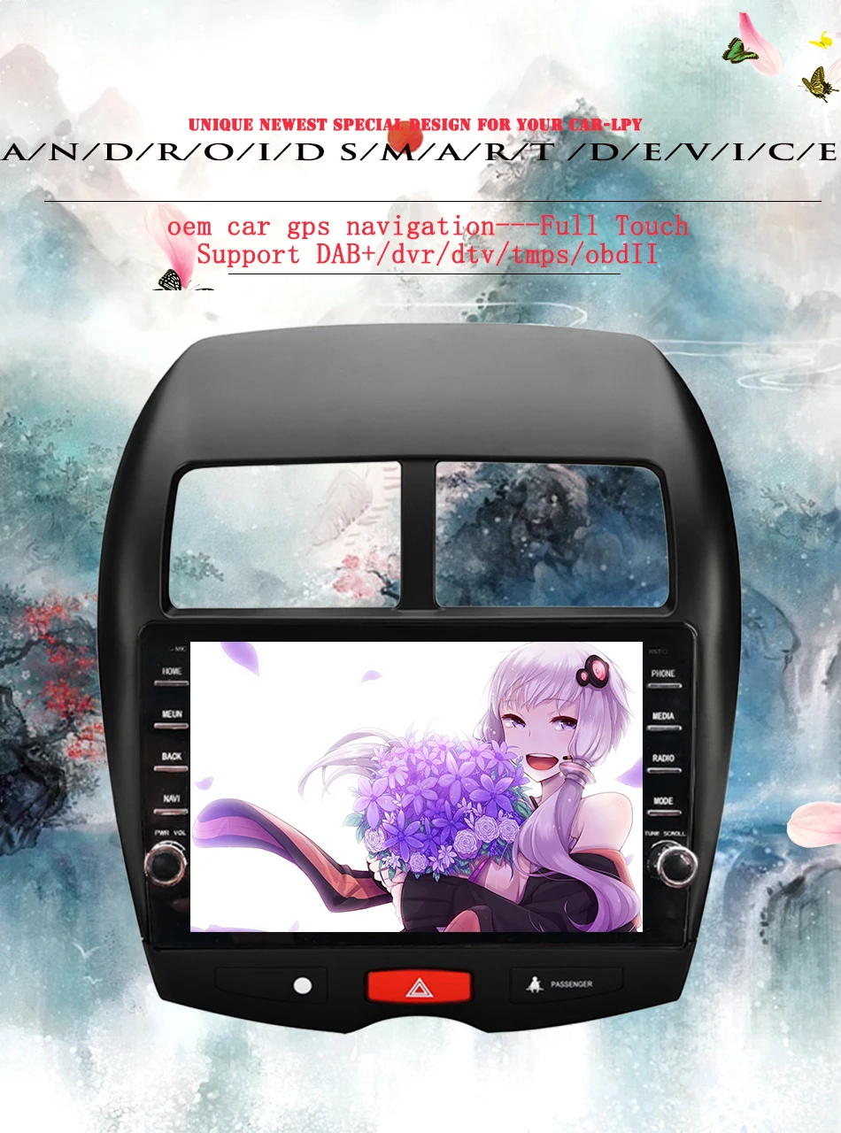 Android 10,0 2 din Автомобильный Радио Мультимедиа dvd для Mitsubishi ASX 2011- Восьмиядерный 4G+ 64G Автомобильный gps плеер 8 ядерный головное устройство