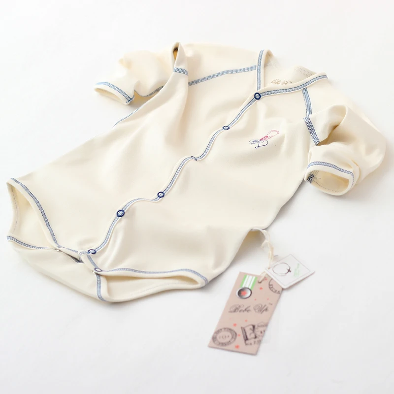 Bebe Up/Одежда для новорожденных Боди унисекс из органического хлопка маленьких