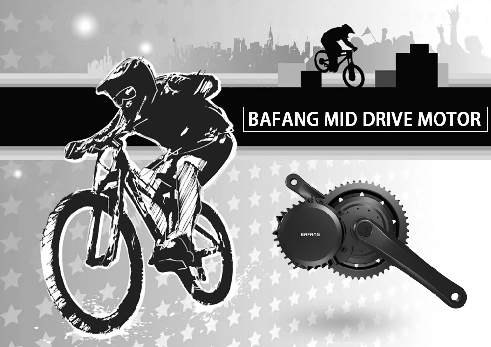 Bafang BBS03 48V 1000 Вт середине приводной двигатель 8fun BBSHD середине приводной двигатель DIY электрический велосипед Ebike двигателя Электрический Мотор велосипед Conversion Kit
