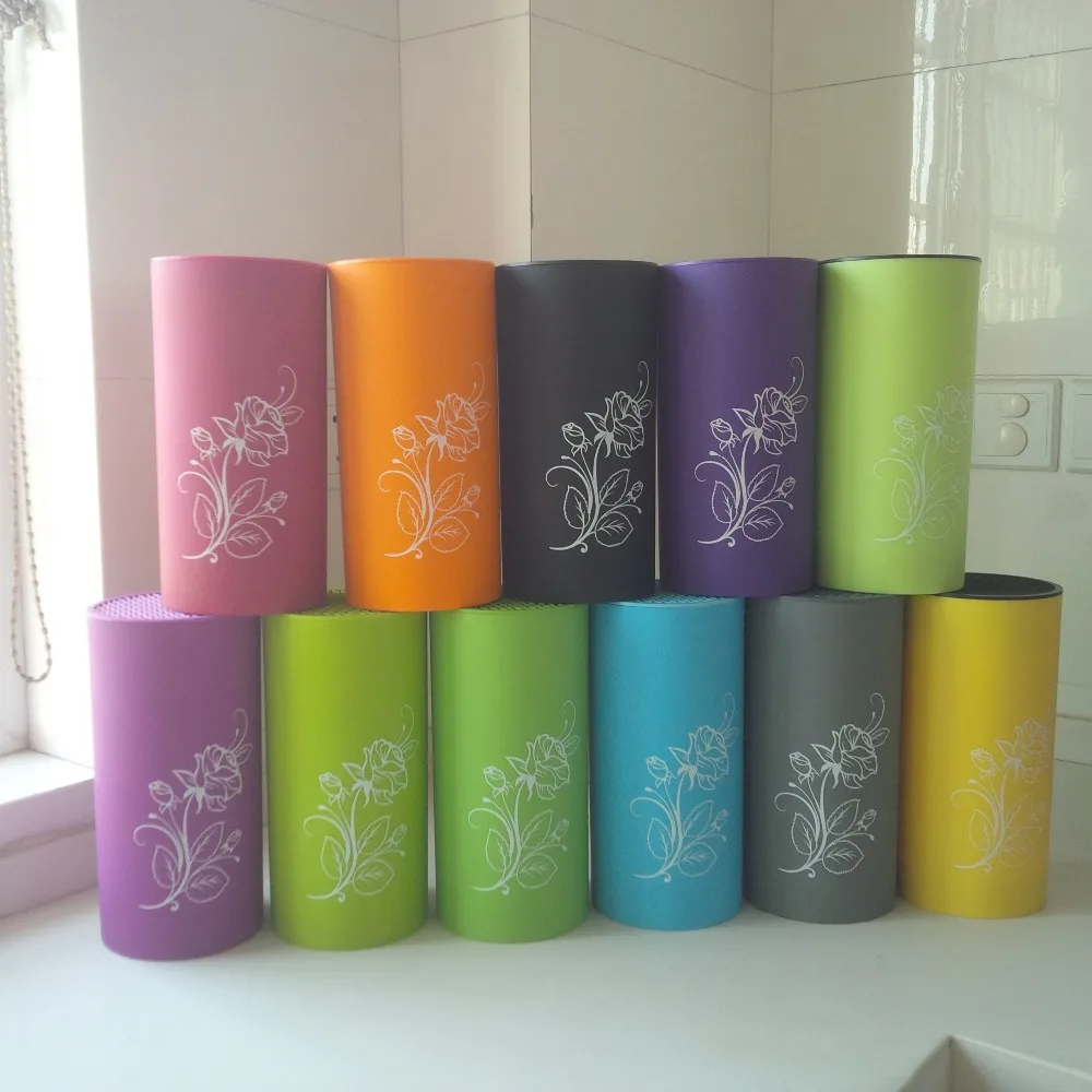 Универсальный кухонный набор шеф повара держатель керамических ножей черный