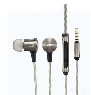 Original Letv HiFi Earphone Stereo Headphones Stereo Bass Sports Earbuds with Microphone for Letv Le One1s Le Pro Le Max Xiaomi