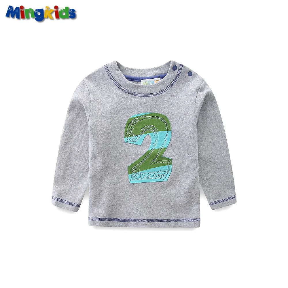 Mingkids Little Baby Boys Kid's Top Cotton long sleeve Export Europe |