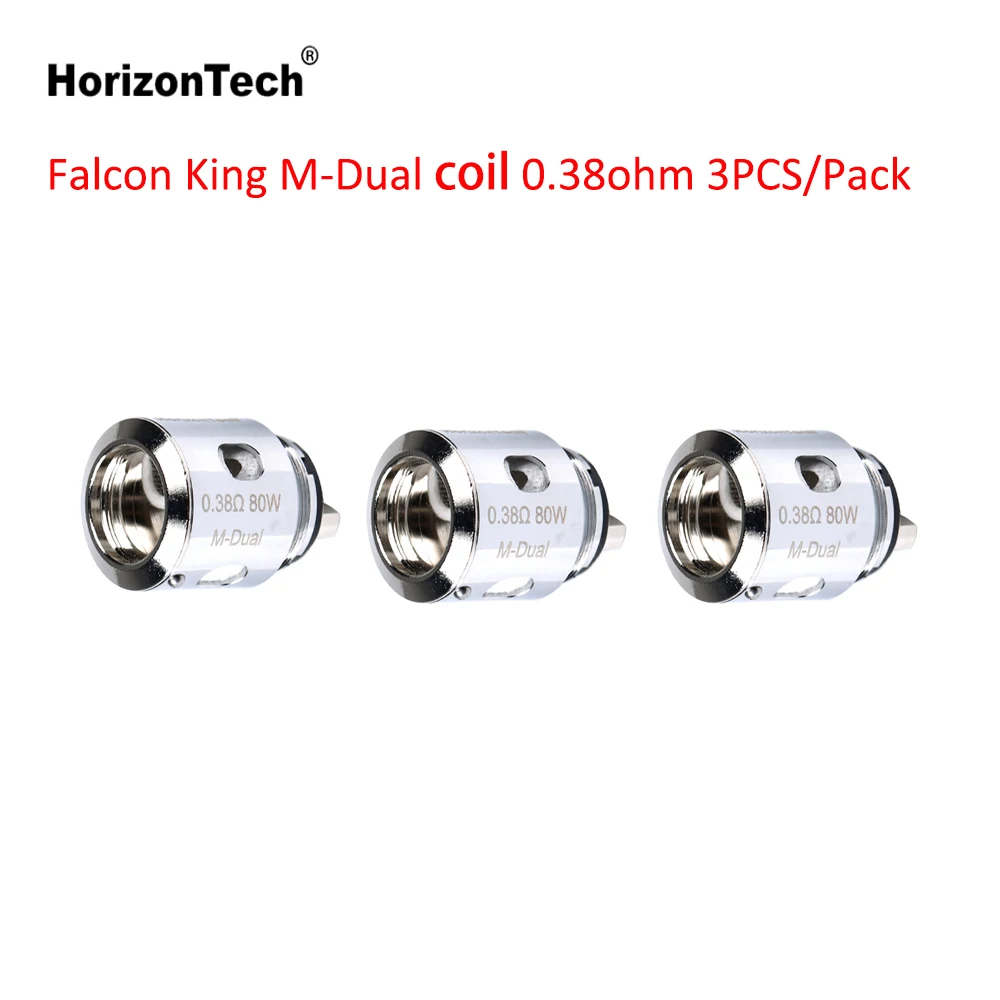 3 шт./лот, оригинальная катушка Horizontech Falcon King M1+/M-Dual/M-Тройная сетчатая Сменная Головка Катушки для HorizonTech Falcon Sub Tank
