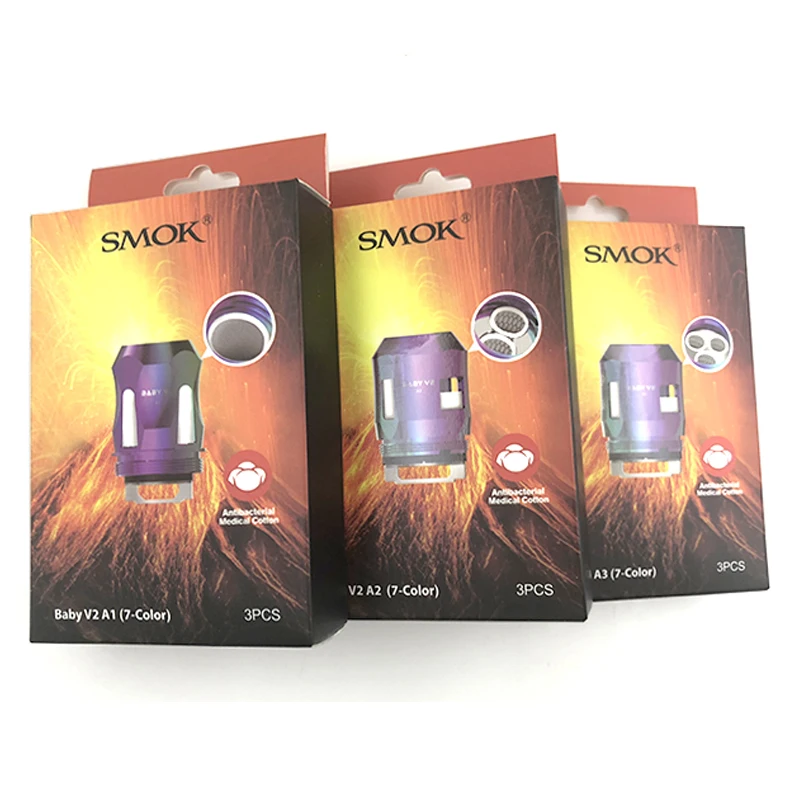 Испаритель SMOK TFV8 Baby V2 A1 A2 A3 S1 S2 K1 K4 для электронной сигареты | Электроника