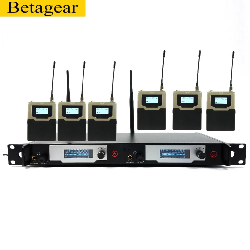 Betagear L9400 UHF IEM сценический монитор в ухо монитор Беспроводная система porfessioanl аудио 5 приемник для сцены