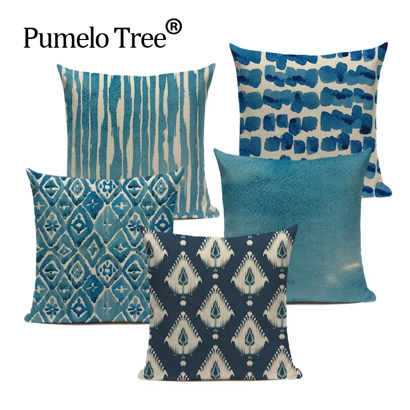 Украшение в скандинавском стиле домашняя Подушка наволочка с геометрическим