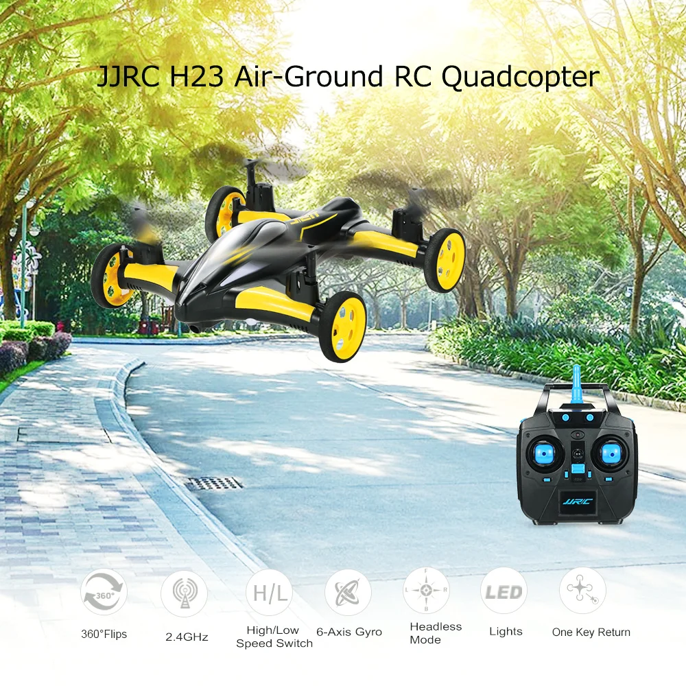 Квадрокоптер JJR/C JJRC H23 2 4G 4 канала 6 осевой гироскоп летающая машина