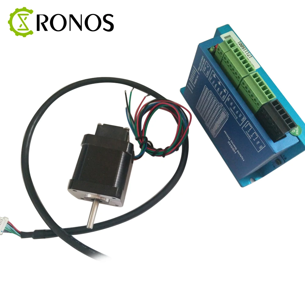 

New 0.48N.m Nema 17 Closed Loop Stepper Motor Driver Kit Flange 48mm 1.5A Easy Servo Series 42HSE05N-D24