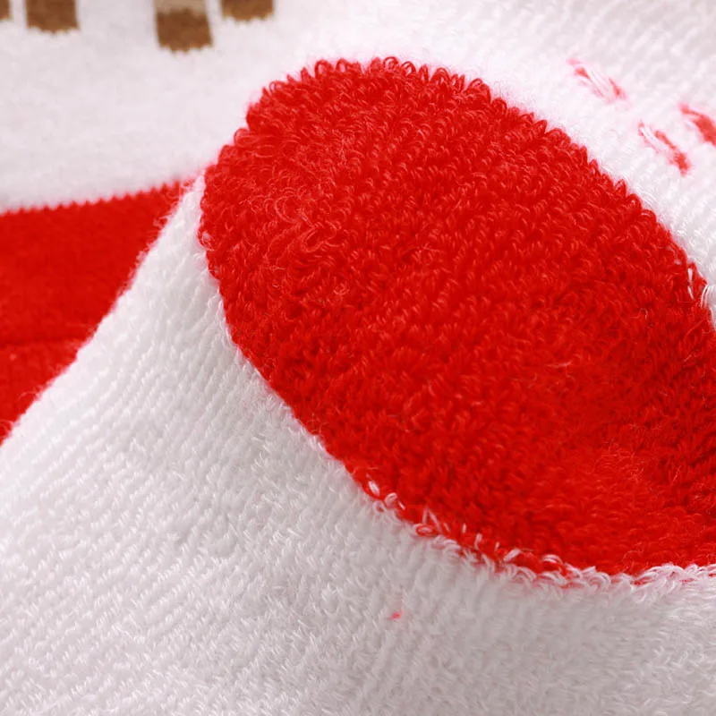 Носки для маленьких девочек детские носки на Рождество с Санта Клаусом оленем