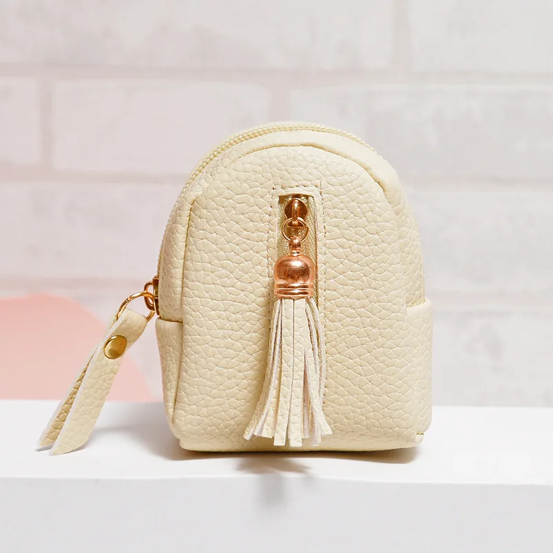 Мини кошелек с кисточками для монет новая сумка хранения ключей маленький