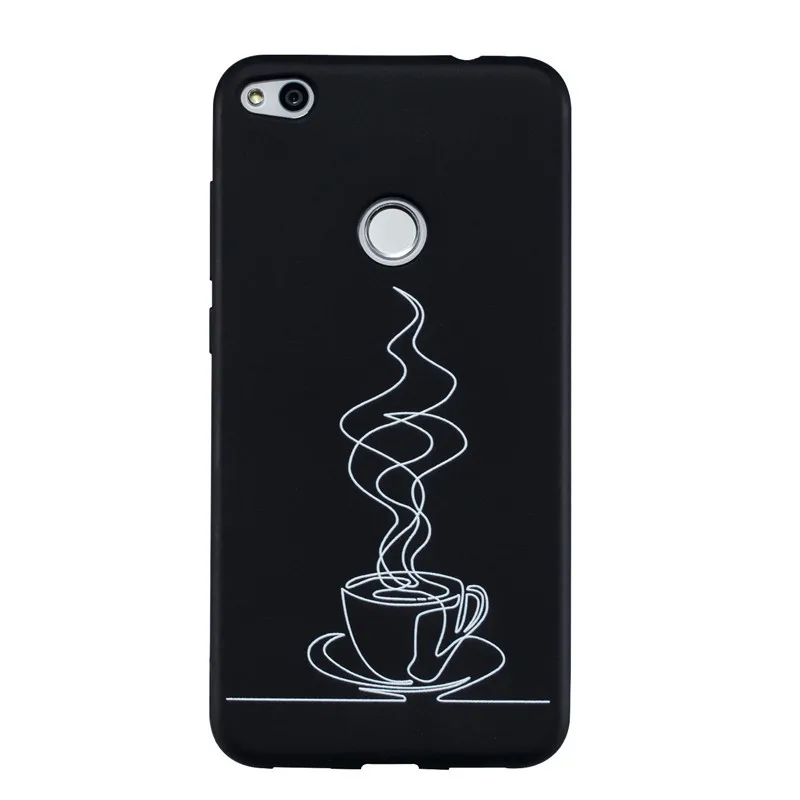 G Huawei P8 Lite Case Huawei P9 Lite Case Silicon Soft TPU Back Cover on for Huawei Honor 8 Lite P9Lite P8Lite P 9 Coque - Цвет: G