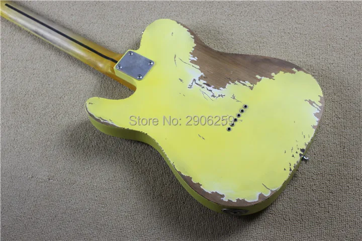 Custom Shop 53 tele гитара высокое качество ручной работы электрическая relic tl 21 лада