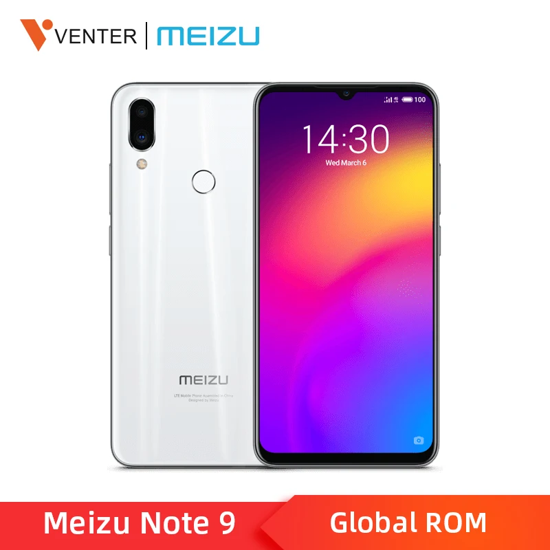 Смартфон с глобальной прошивкой Meizu Note 9 Note9 6 ГБ 64 Восьмиядерный процессор Snapdragon 675