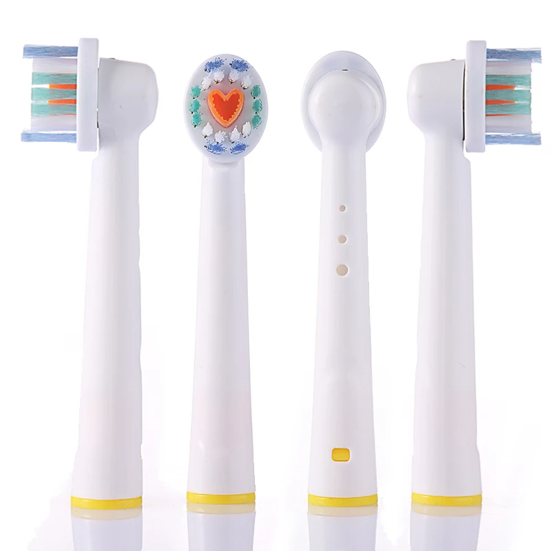 8 шт. Сменная головка зубной щетки для Oral B 3D Белые головки электрической