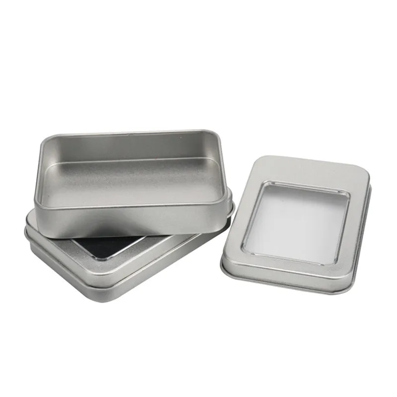 Новый качественный Металлический железный ящик для хранения карточек 12 шт.