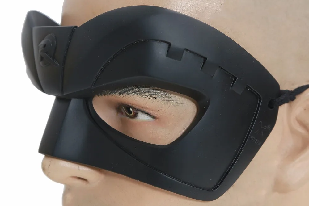 Coslive Хэллоуин косплей маска Робина Черная смола Бэтмен Робин глаз копия маски унисекс супергерой косплей костюм реквизит взрослый размер