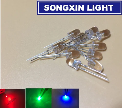 Светодиодный диодный регулятор скорости RGB 1000 шт. быстро медленно мигание 3 мм 5 8 10