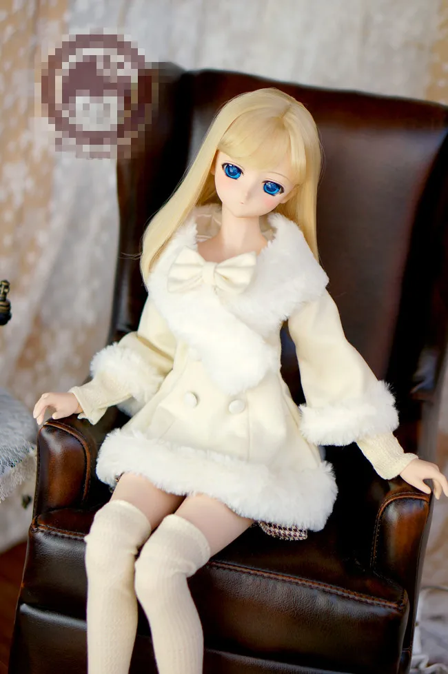 Красивое двубортное пальто для кукол BJD 1/3 CW19|doll clothes|for bjdbjd coat |