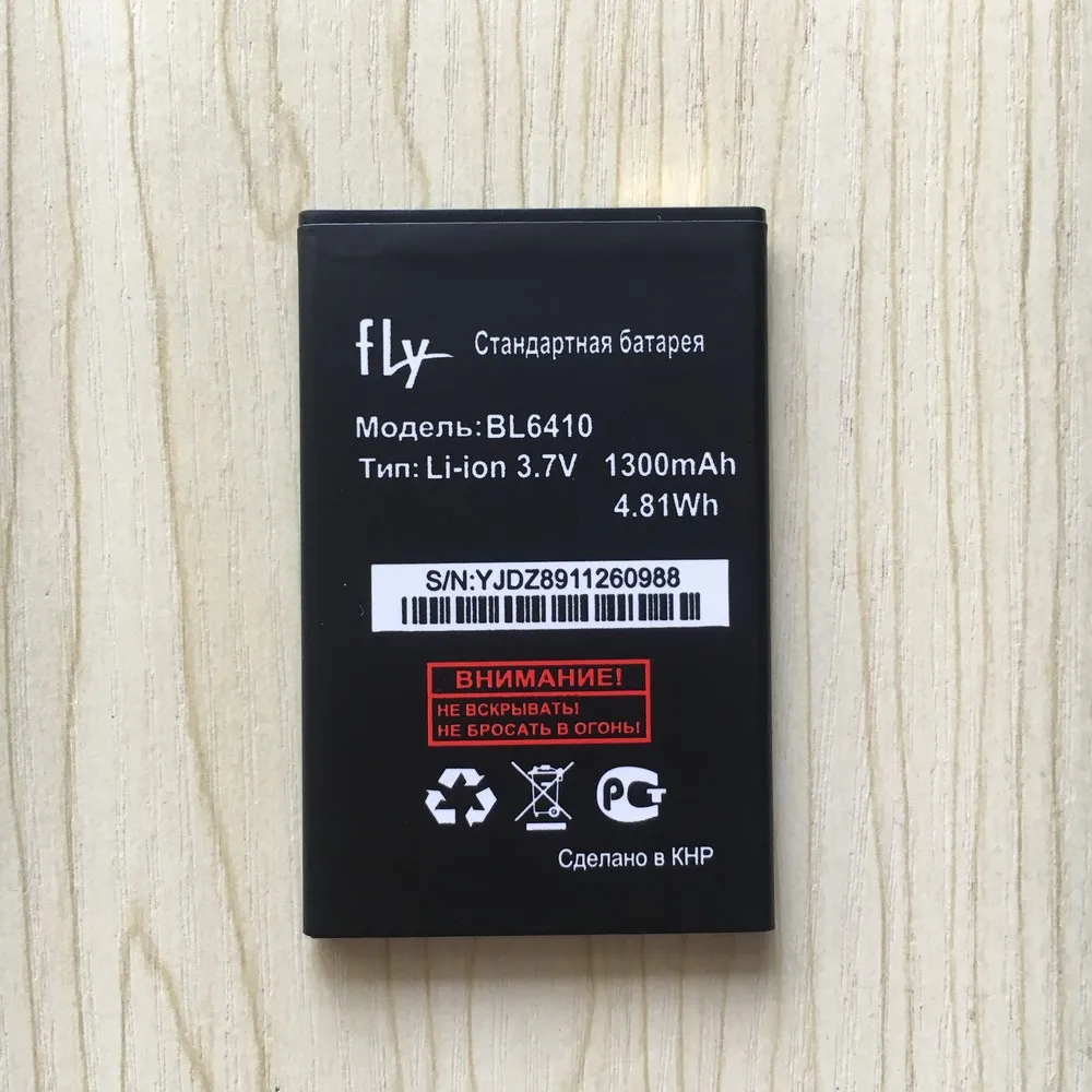 Аккумулятор на 1300 мА · ч для Fly TS111/ TS111 + BL6410 Мобильный телефон батареи трек