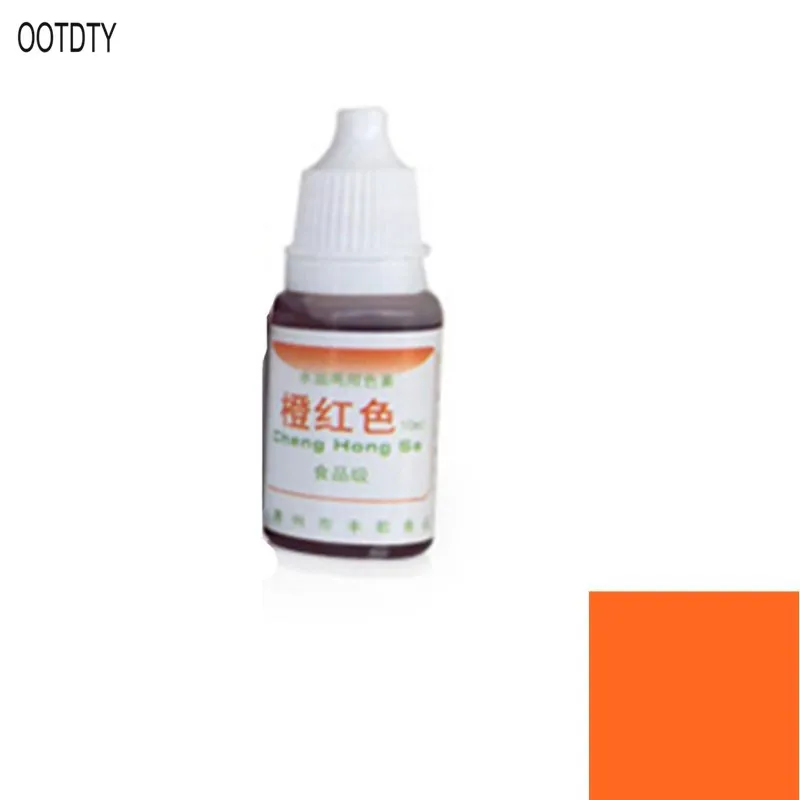 OOTDTY красящий пигмент слизи Кристалл грязи УФ смолы окрашивание воды масло двойного назначения пигмент DIY ремесло - Цвет: J