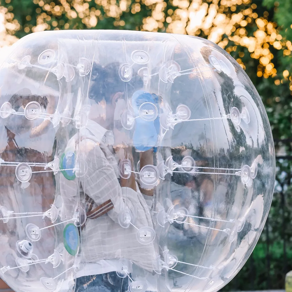 Детский и взрослый надувной корпус Zorb 1 5 m/4.92ft ПВХ бампер футбольный пузырь|body