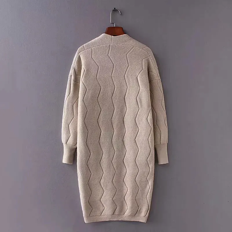 Для женщин Свитера и кардиганы 2018 Новая мода осень-зима Фонари рукав воды