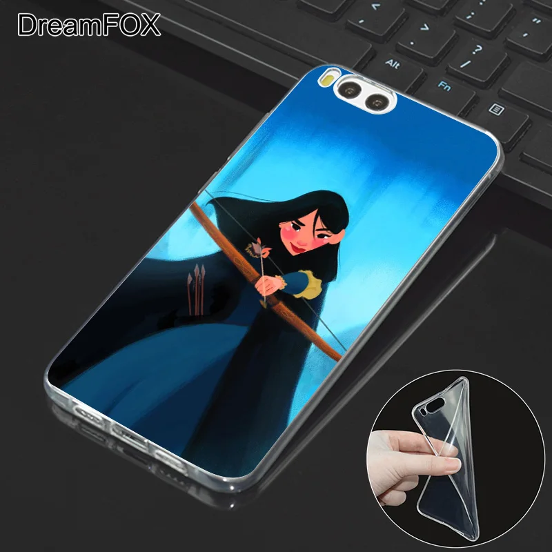 DREAMFOX M515 Хуа мулань мягкие чехлы для телефонов с мультипликационным рисунком из