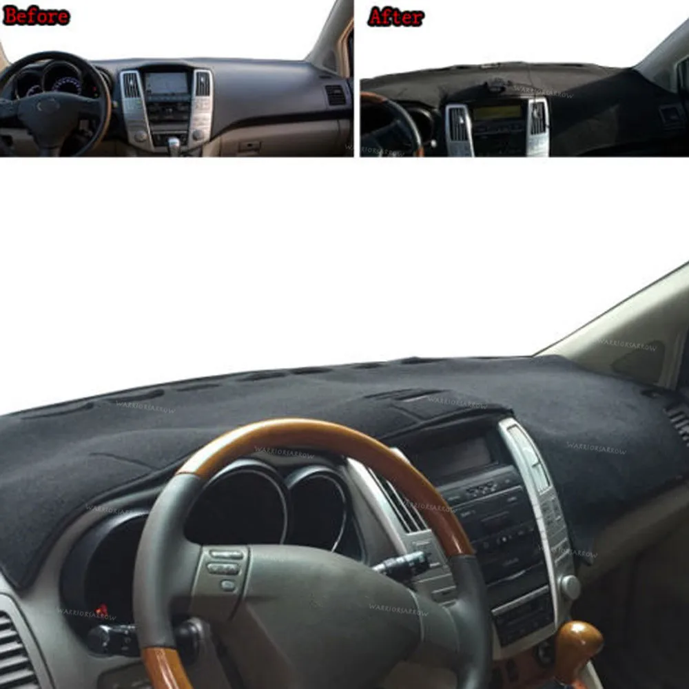 Для Lexus RX RX300 RX330 RX350 приборной панели крышки Dashmat Даш Мат Pad козырек от солнца крышка приборной доске ковер защитный коврик LHD
