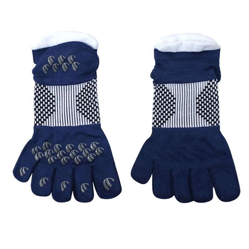 Спортивные носки с пятью пальцами уличные нескользящие для фитнеса велоспорта