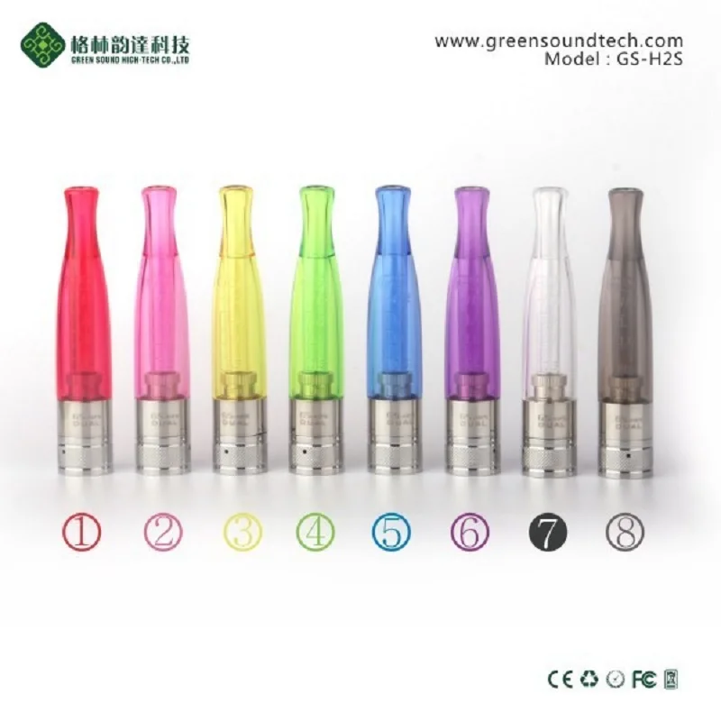GreenSound GS H2s 10 шт. сменный атомайзер с двойной катушкой ego ce4 ce5 клиромайзер