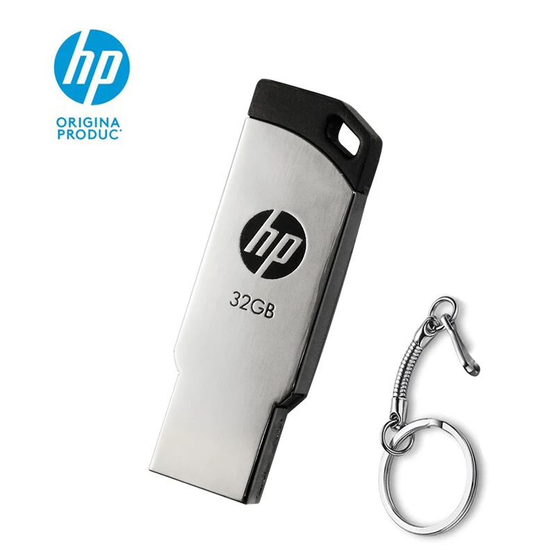 Оригинальный hp флэш-диск Флешка 32 Гб металлический накопитель карта памяти v236w Cle