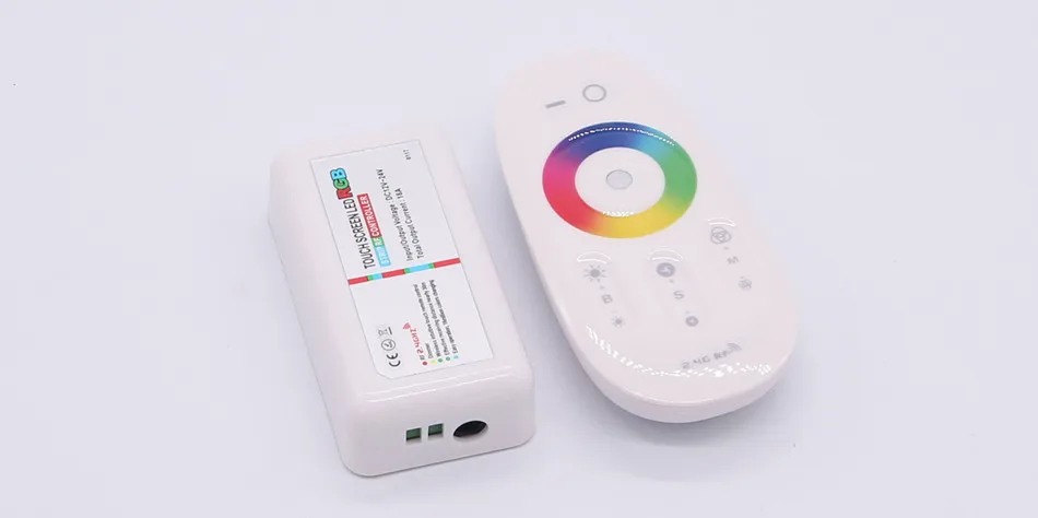 BEILAI DC12-24V 3 канала 18A RGB светодиодный контроллер 2,4G RF сенсорный экран светодиодный RGB пульт дистанционного управления для RGB светодиодный светильник
