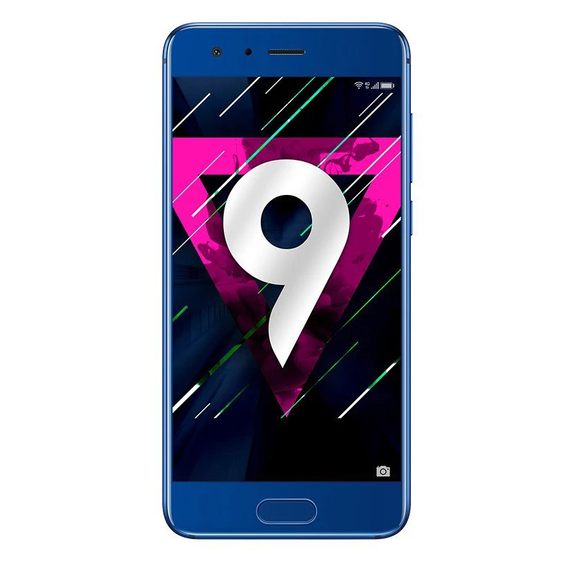 Huawei Honor 9 глобальной прошивки 4 г 64 ГБ 3D изогнутые Стекло LTE смартфон Octa Core 2.3 ГГц 5.1