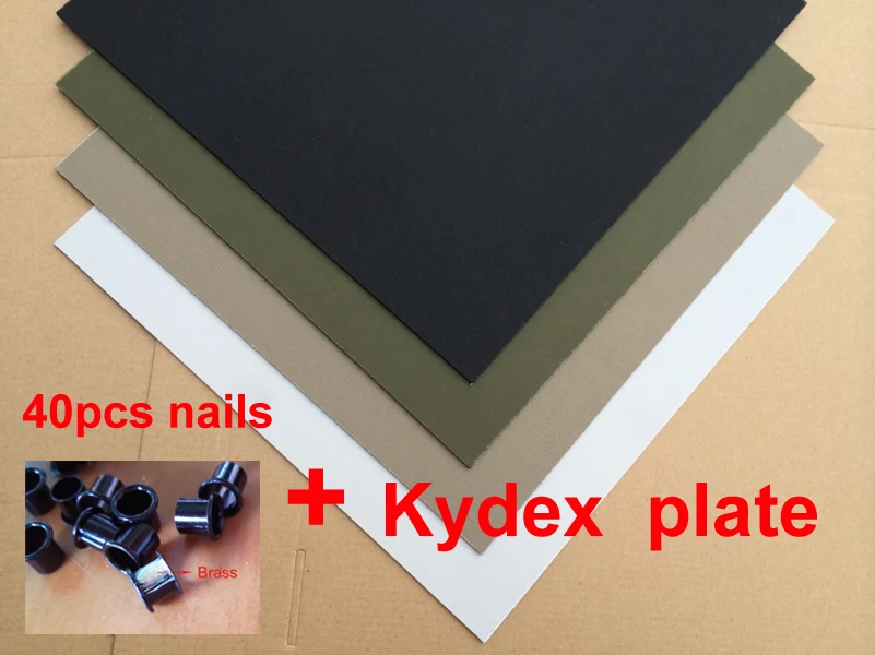 300 мм * 100 2 нож DIY материал ручка чехол пластиковая пластина KYDEX термопластичный