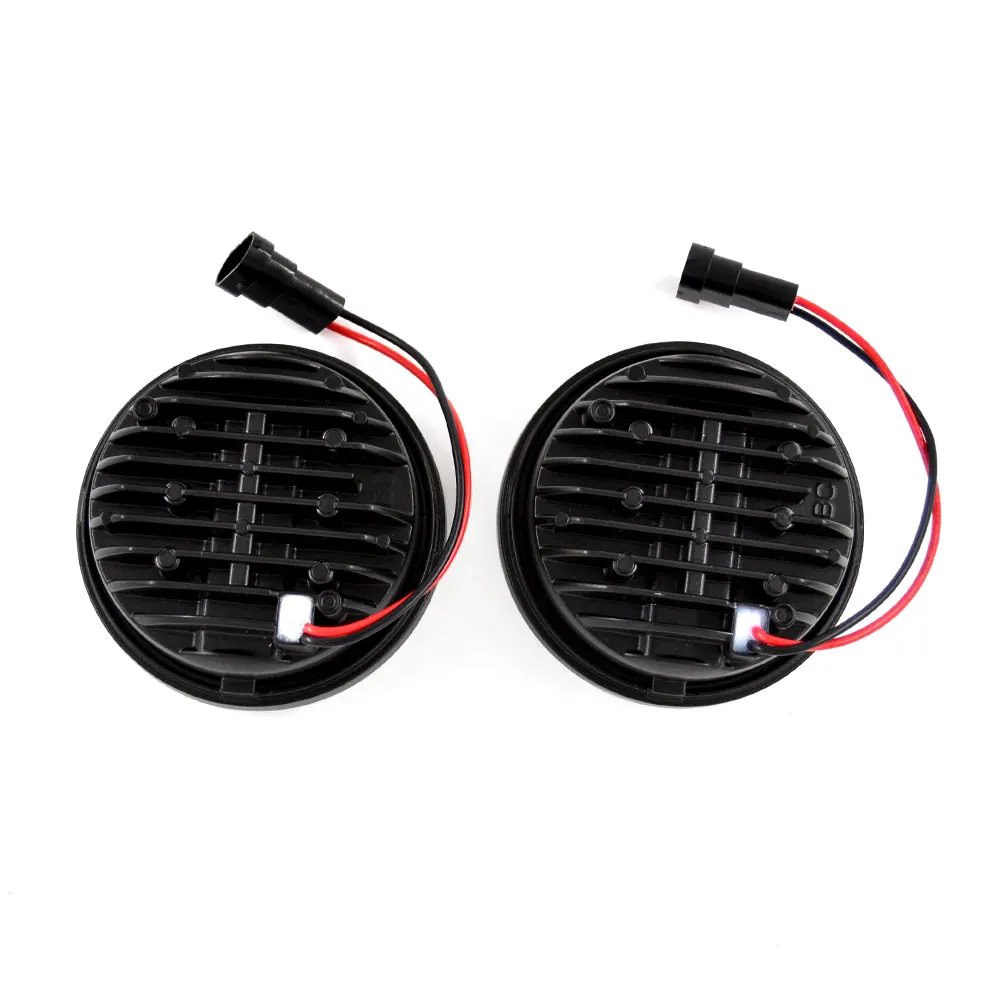 2 шт. 4.5 &quotLED вспомогательный пятно туман прохождения свет лампы для Harley Touring Road