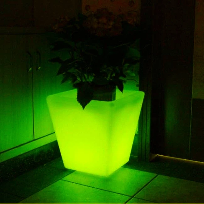 Сад вечерние украшения/led красочные цветочные горшки/led горшки SK-LF13H 1 шт