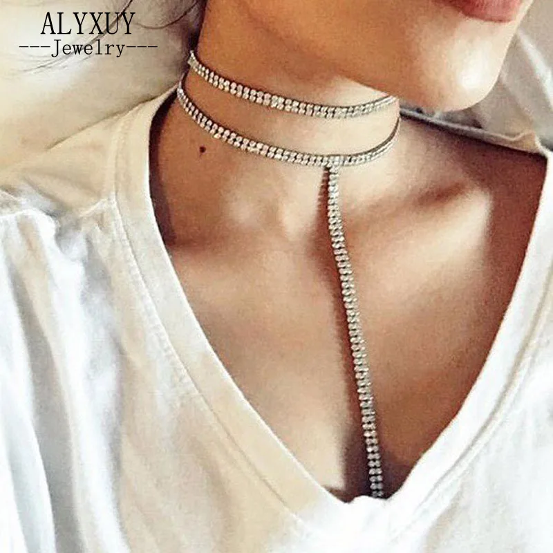 Ювелирные изделия Высочайшее качество полная горный хрусталь звено цепи