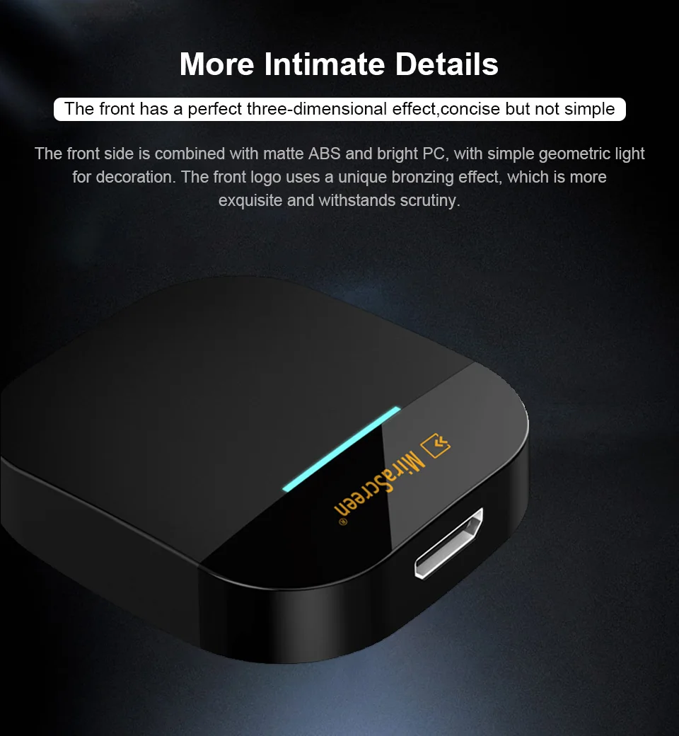YEHUA G5/G5A 1080p HD мини Смарт ТВ коробка Wifi дисплей ключ Android 4,2 ТВ-карта Miracast DLNA Airplay Зеркальное зеркало хром