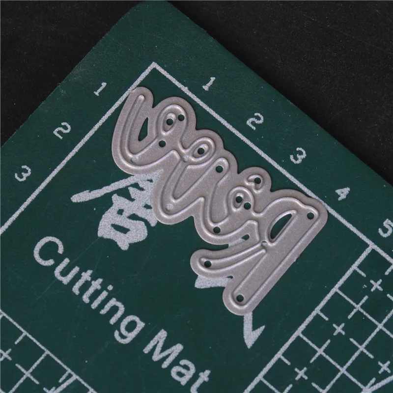 French word Cards Making Metal Cutting Dies For DIY Scrapbooking Photo Album Paper Decorative Crafts Die Cut | Дом и сад