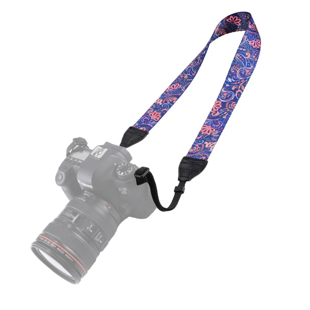 Цветной ремень PULUZ для DLSR камеры плечевой шейный ремешок Canon Nikon Sony GoPro Fuji Panasonic